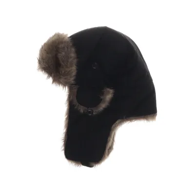 Trapperhat (Sort) Nylon, Polyester