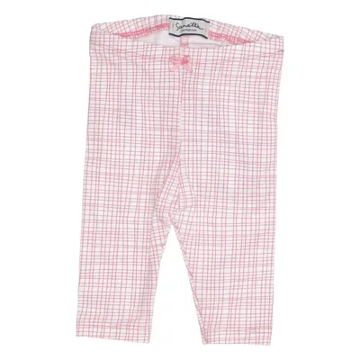 Leggings (Wit, Roze) van Sanetta Katoen, Elastaan