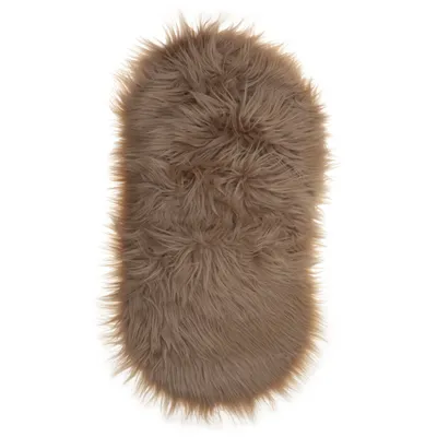 Ryatæppe (Beige) fra Teppich Wölkchen Akryl, Polyester