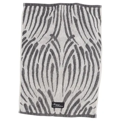 Towel (Gray, White) from Morgan Madison