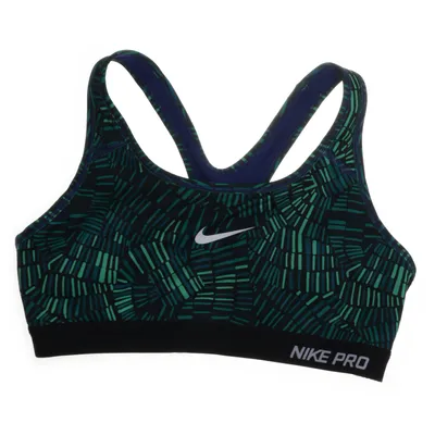 Sport-bh (Zwart, Groen, Meerkleurig) van Nike Elastaan, Polyester, Polyurethaan