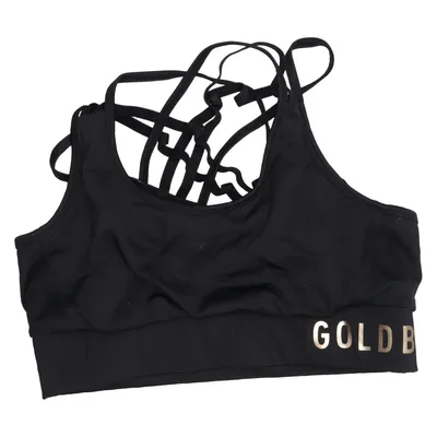 Sport-bh (Zwart) van Goldbergh Elastaan, Polyamide, Polyester