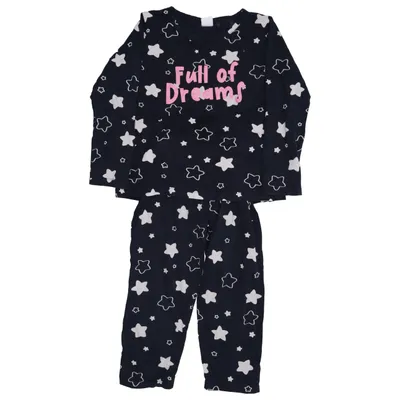 Pyjamasz (Blå, Hvid) fra Smarty Bomuld