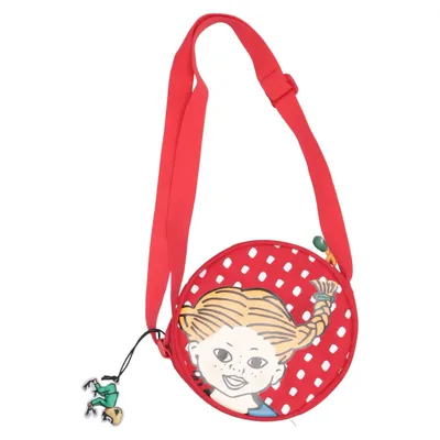 Shoulder-bag (Red, Multicolored) from Pippi Långstrump