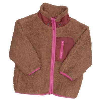 Fleecejakke (Brun, Pink) fra Mini Rodini Polyester