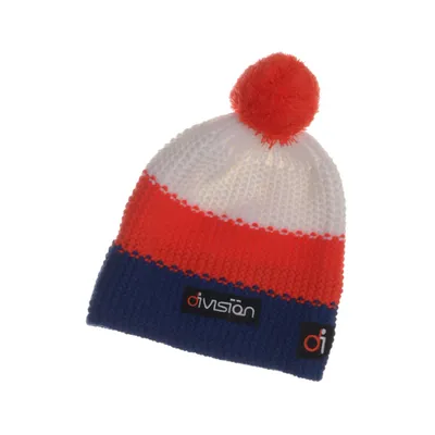 Bobble hat (Blue, Red, White) from Division