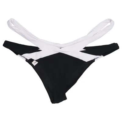 Bikini broekje (Zwart, Wit) van Agent Provocateur Polyamide