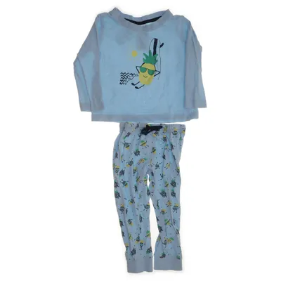 Pyjama (Blauw, Meerkleurig) van Pocopiano Katoen