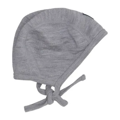 Bonnet (Gray) from Polarn O. Pyret Merino wool
