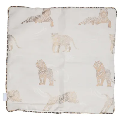 Cushion cover (Beige, Gold) from APELT Polyester