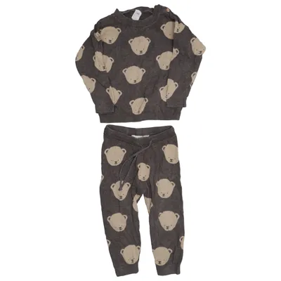 Sæt (Grå, Beige) fra H&M Bomuld