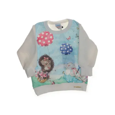 Collegetröja (Flerfärgad, Blå) från Baby Baby Bomull, Polyester