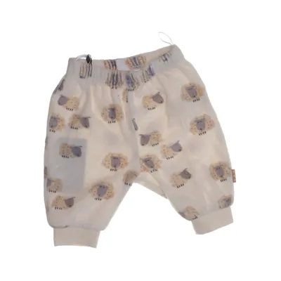 Pyjamasbukser (Hvid, Flerfarvet) fra Heart Bomuld, Genanvendt polyester
