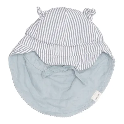 Chapeau anti-UV (Bleu, Blanc) de Liewood
