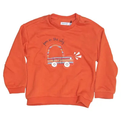 Sweatshirt (Orange) de Mayoral Coton, Élasthane, Polyester