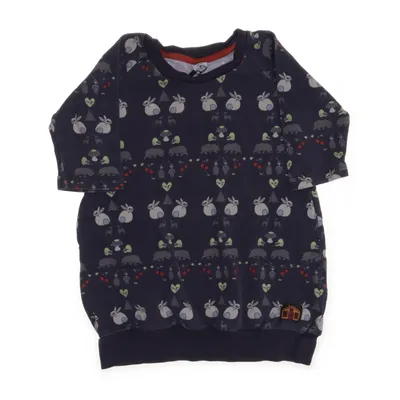 Sweatshirt (Blue, Multicolored) from Modeerska Huset Organic cotton