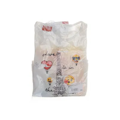 T-shirt (Vit, Flerfärgad) från Emoji