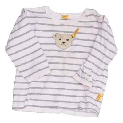 Long sleeve T-shirt (Pink, Gray) from Steiff Cotton, Elastane