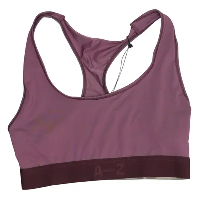 Sports bra (Purple) from A-Z by Zlatan Elastane, Polyamide