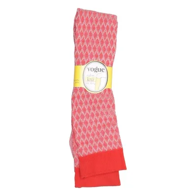 Knee socks (Red, White) from Vogue Polyamide