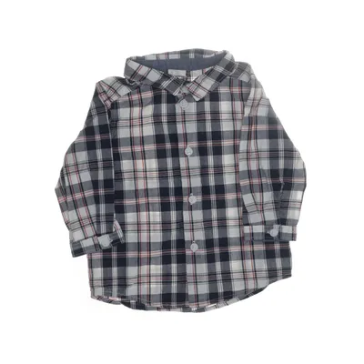 Skjorta (Vit, Blå, Röd) från H&M Bomull