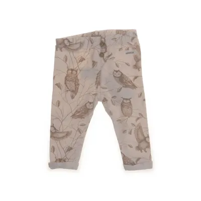 Byxor (Beige, Flerfärgad) från Newbie by KappAhl Bomull, Elastan