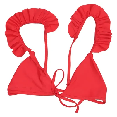 Bikini top (Rood) van Meloonpro Elastaan, Polyamide