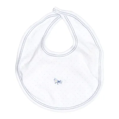 Bib (White, Blue) from Kissy Kissy