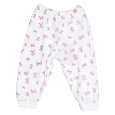 Pants (White, Pink) from Livly Cotton