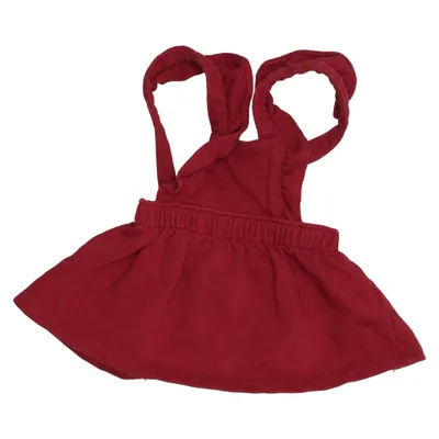Latzkleid (Rot) von Rikiki Bio-Baumwolle