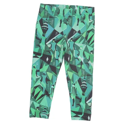 Leggings (Grün, Mehrfarbig) von Mini Mini Elasthan, Bio-Baumwolle