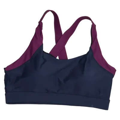 Sports-BH (Blå, Lilla) fra Finnwear Elastan, Polyamid