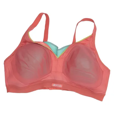 Sport-BH (Rot, Grün, Mehrfarbig) von Shock Absorber Elasthan, Polyamid, Polyester