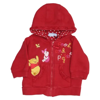 Sweat à capuche (Rouge, Blanc) de Disney Baby Coton
