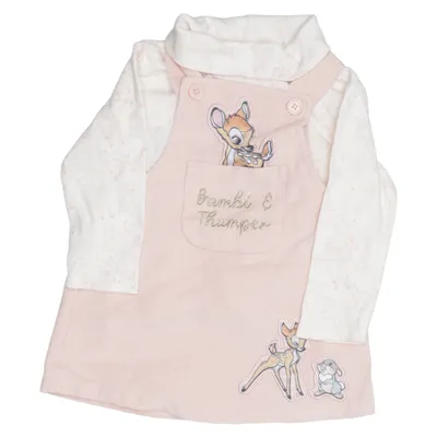 Set (Rosa, Vit) från Disney Baby Bomull