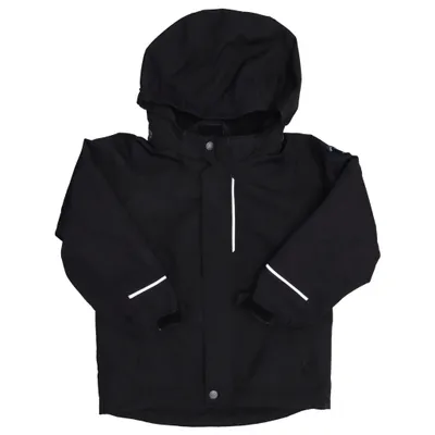 Outdoor jacket (Black) from Polarn O. Pyret Recycled polyester