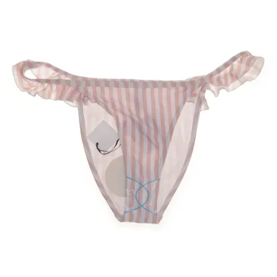 Bikiniunderdel (Hvid, Pink) fra Peek & Beau Elastan, Polyester