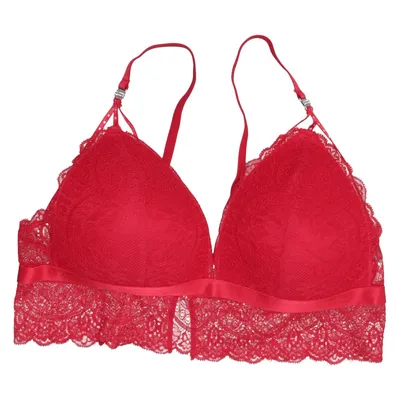Bralette (Red) from Censored Elastane, Polyamide