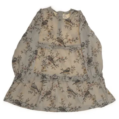 Klänning (Beige, Flerfärgad) från Newbie by KappAhl Bomull