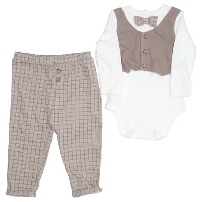 Set (Beige, Vit) från Primark Bomull