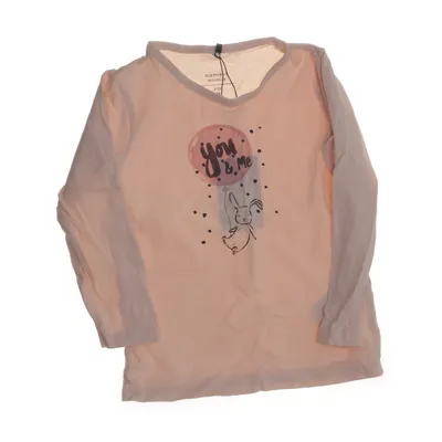 Långärmad t-shirt (Rosa) från Name It Minimize Bomull, Elastan