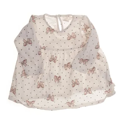 Klänning (Vit, Rosa, Svart) från H&M Bomull, Elastan, Polyester