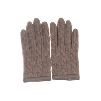 Läderhandskar (Beige) från Lauren Ralph Lauren Skinn