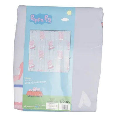 Rideau passe tringle (Gris, Rose, Multicolore) de Peppa Pig