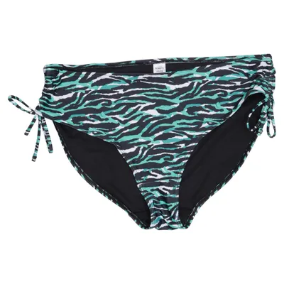 Bikiniunderdel (Sort, Hvid, Turkis) fra Gina Benotti Elastan, Polyester