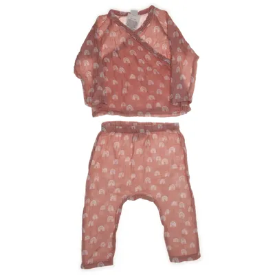 Set (Rosa, Vit) från Hessnatur Bomull