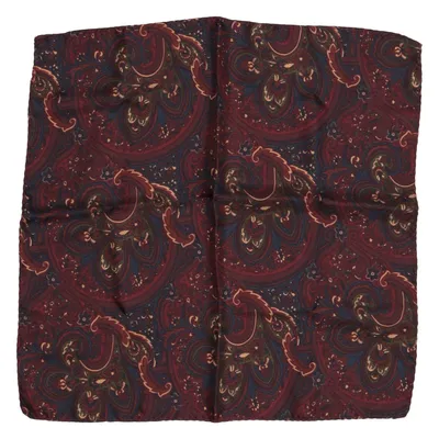 Näsduk (Brun, Flerfärgad) från Scabal Silke