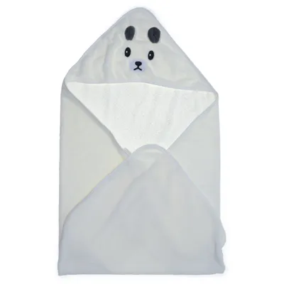 Badponcho (Wit) Polyamide, Polyester