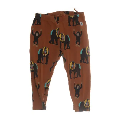 Leggings (Brun, Flerfarvet) fra Lindex Baby Bomuld, Elastan