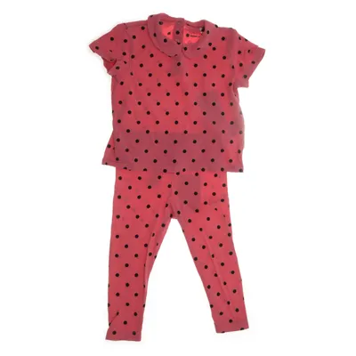 Sæt (Pink, Sort) fra Mini Rodini Bomuld, Elastan